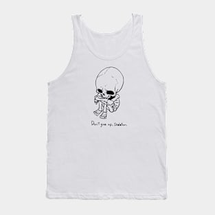 Don't give up, Skeleton Tank Top
